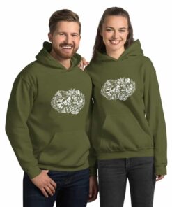 unisex heavy blend hoodie military green front 6173d5e0e2da6