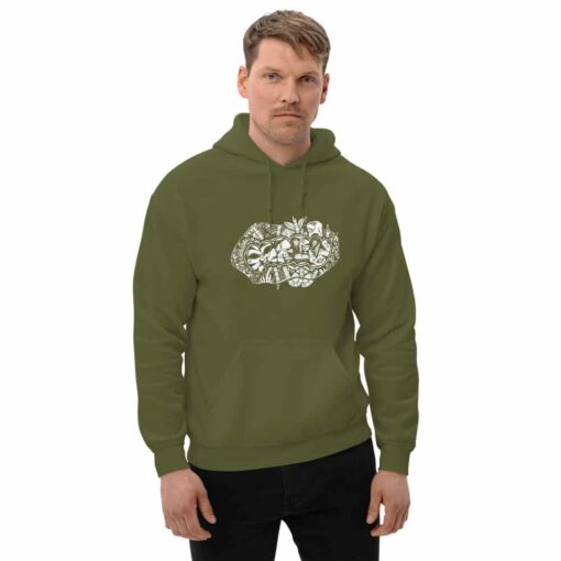 unisex heavy blend hoodie military green front 6173d5e0e4725