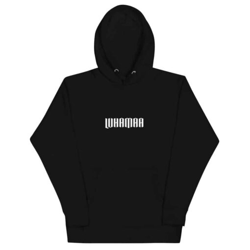 unisex premium hoodie black front 6159db5377b4c