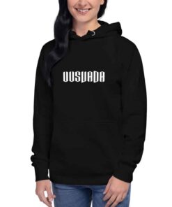 unisex premium hoodie black front 6169a2e788a5c
