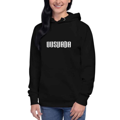 unisex premium hoodie black front 6169a2e788a5c