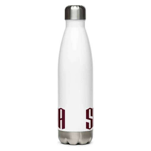 stainless steel water bottle white 17oz back 6197ce065c3a4