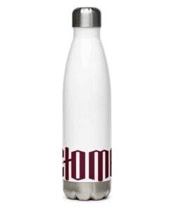 stainless steel water bottle white 17oz front 6197ce065c27c