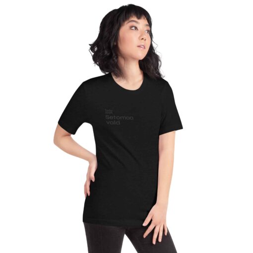 unisex staple t shirt black heather right front 634e8ce6e9a2b