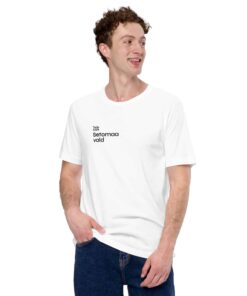 unisex staple t shirt white front 634e8b39df01d