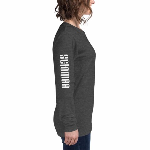 unisex long sleeve tee dark grey heather right 637e0f890090c